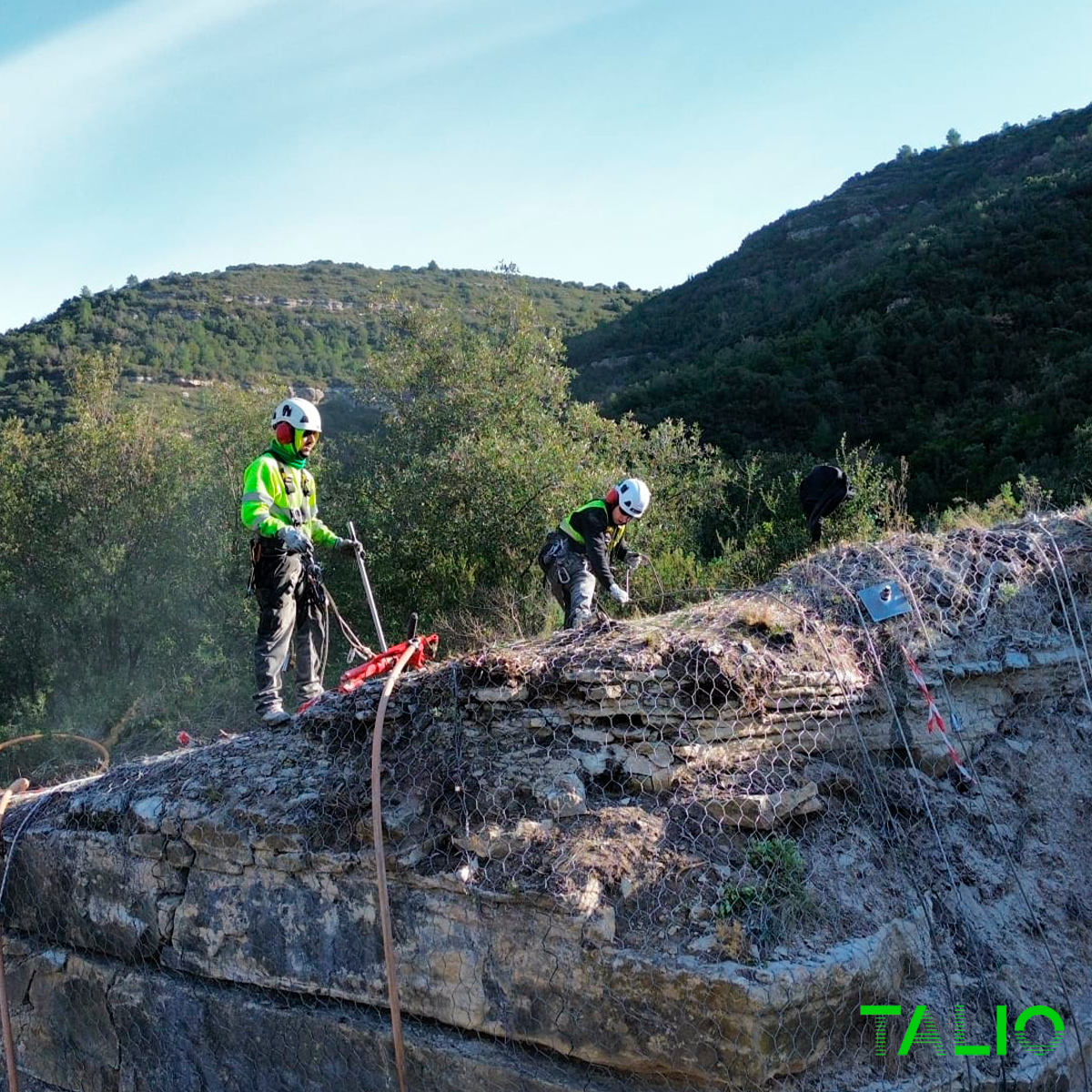 protecció de talussos